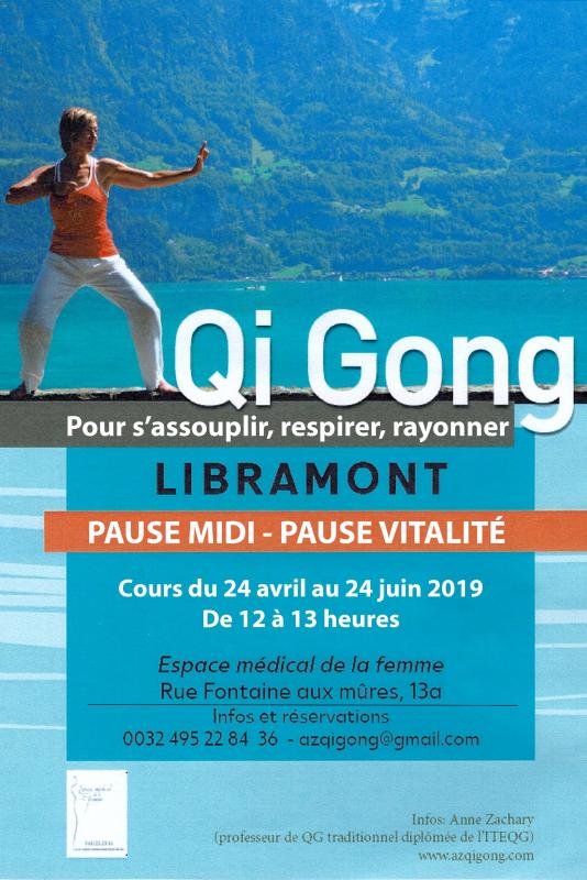 Qi Gong de printemps du 24 avril au 24 juin 2019